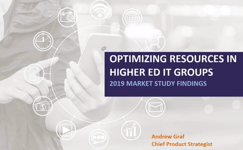 Resource Optimization in Higher Ed IT