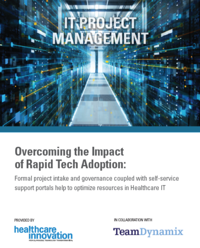 White Paper - Overcoming the Impact of Rapid Tech Adoption in Healthcare IT