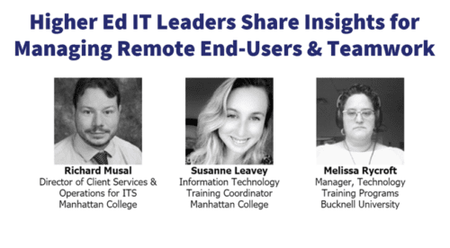 Managing Remote End Users and Teamwork Webinar Recording