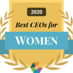 Comparably - Best CEO for Women 2020 Badge