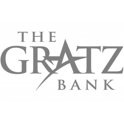 Client - The Gratz Bank Logo - Gray