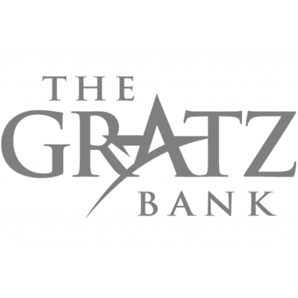 Client - The Gratz Bank Logo - Gray