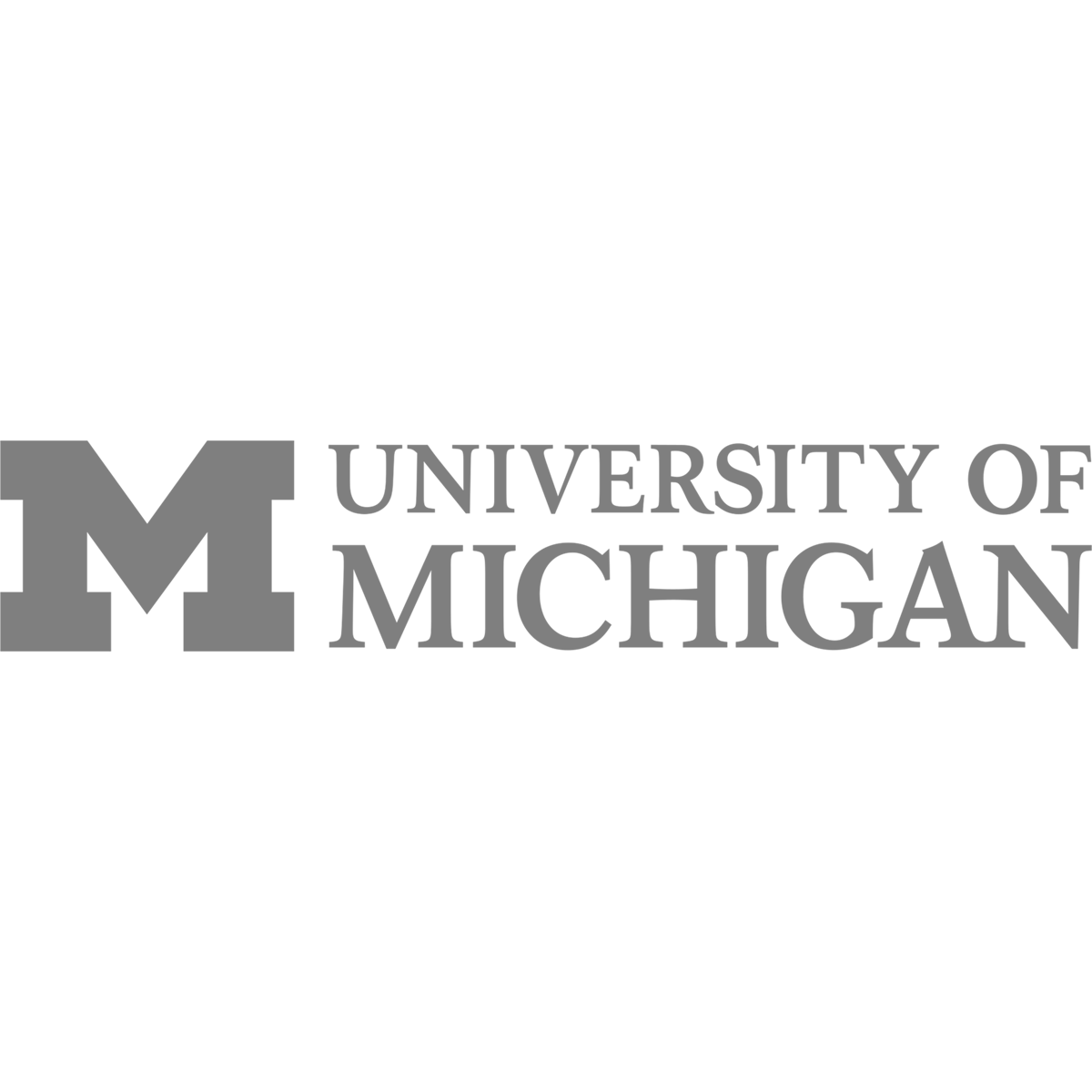 Client - University of Michigan Logo - Gray