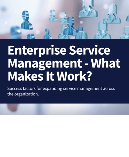 Enterprise Service Management playbook