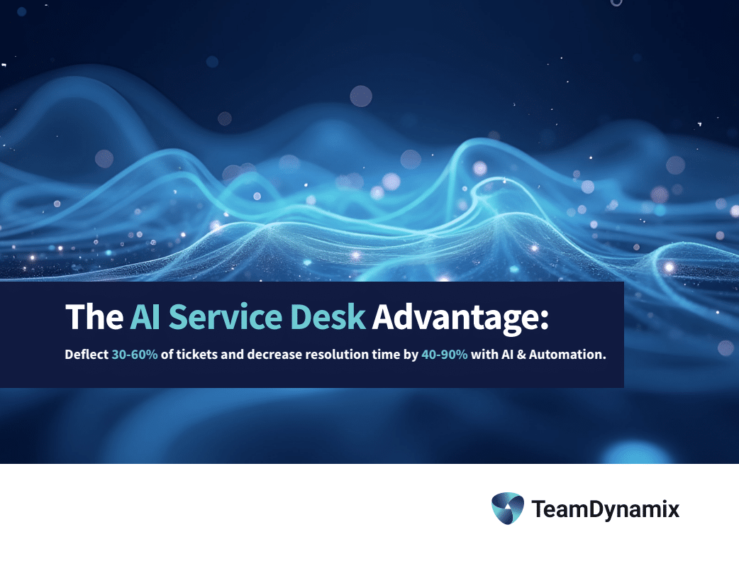 AI ITSM Service Desk
